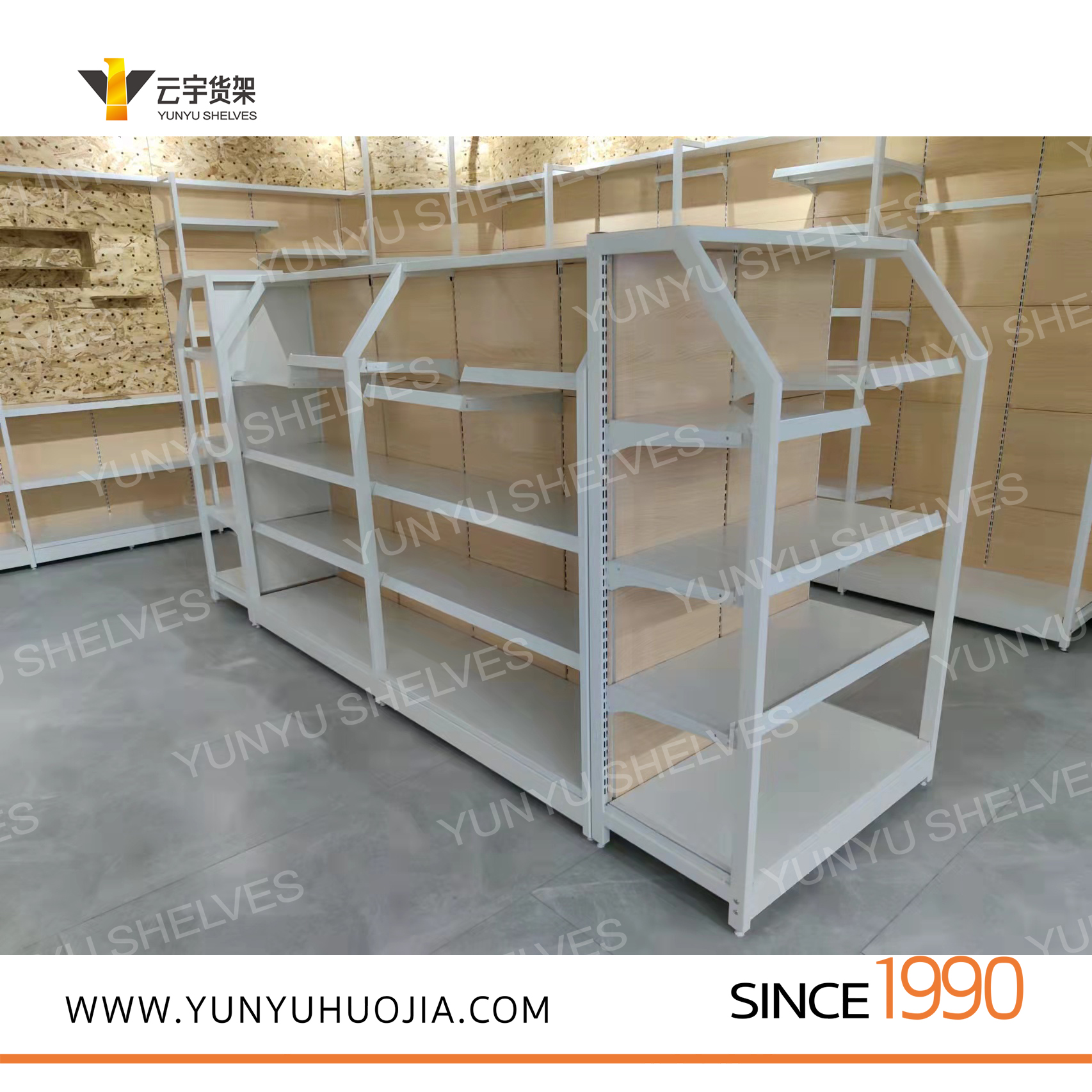 YYA7-002 新款木纹超市货架