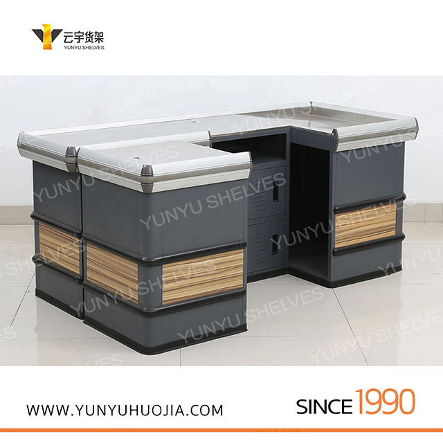 YYK1-003 新款铁木结构超市货架