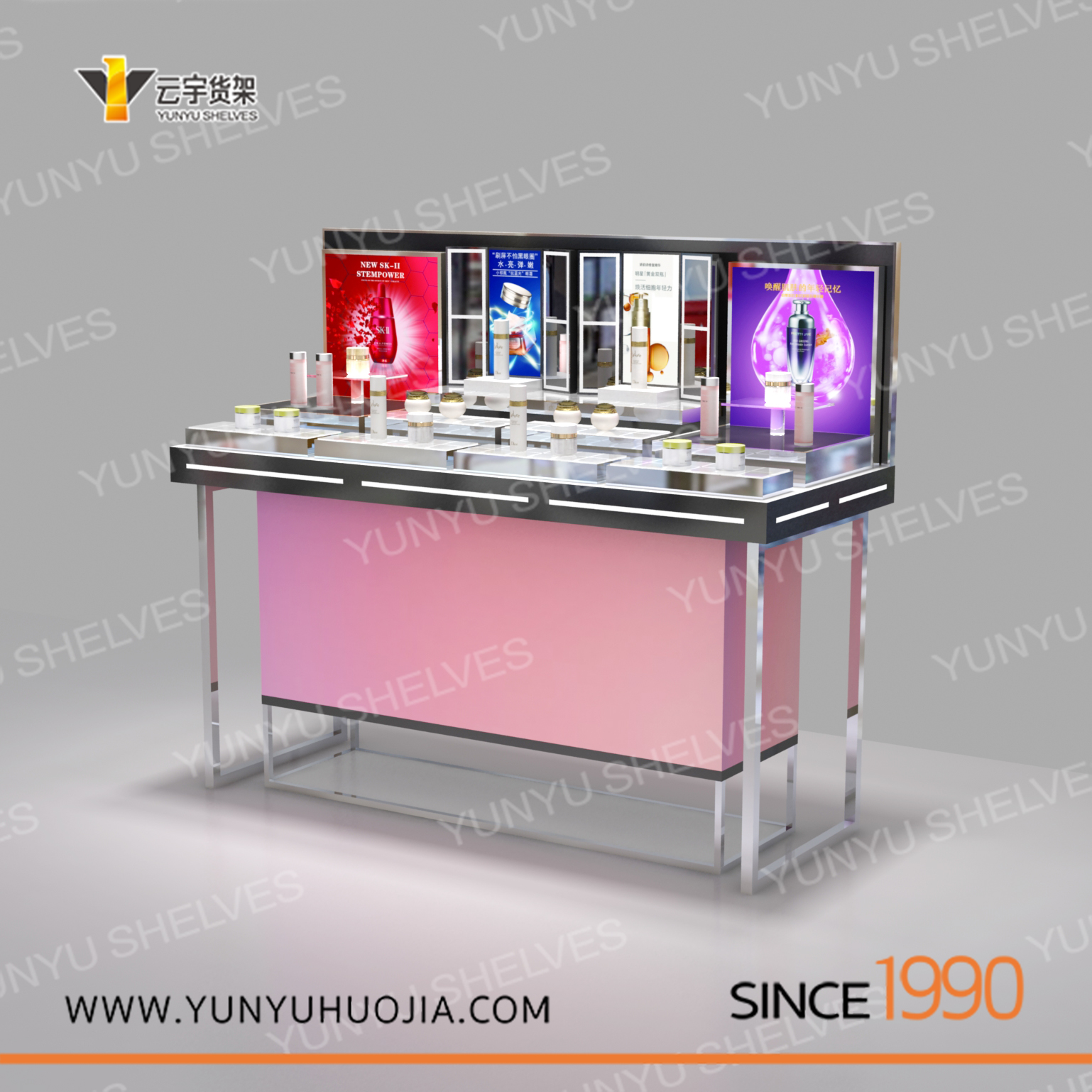 YYF1-004 化妆品展示架