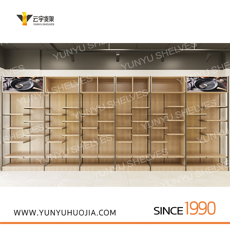 YYA7-027 特做木纹超市架