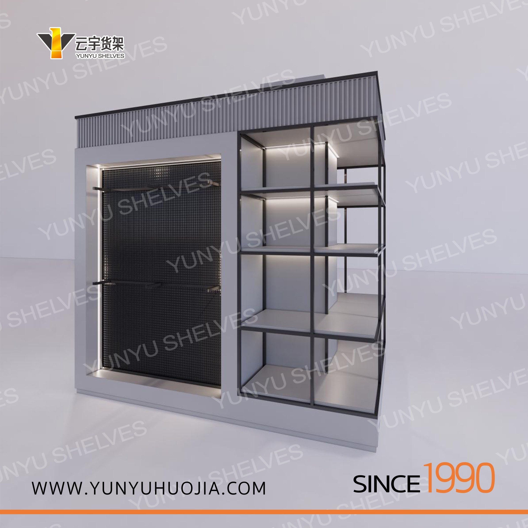 YYE-057 服装展示包柱架