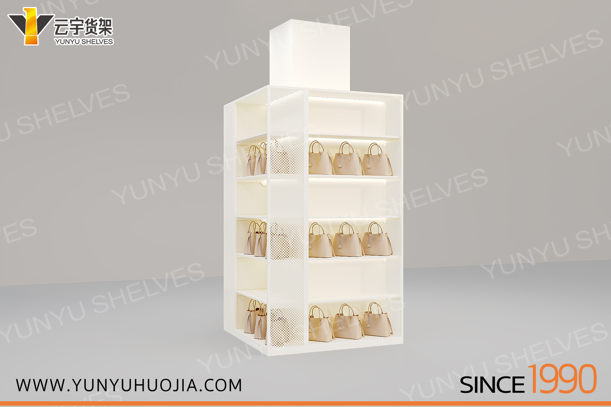 YYE-20​6 精品鞋包展示架