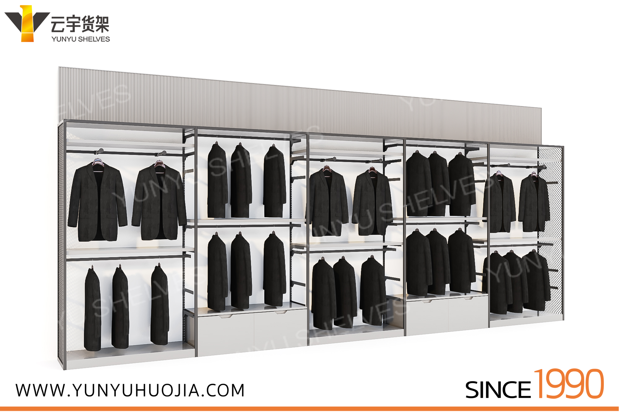 YYE-210 精品服装展示架