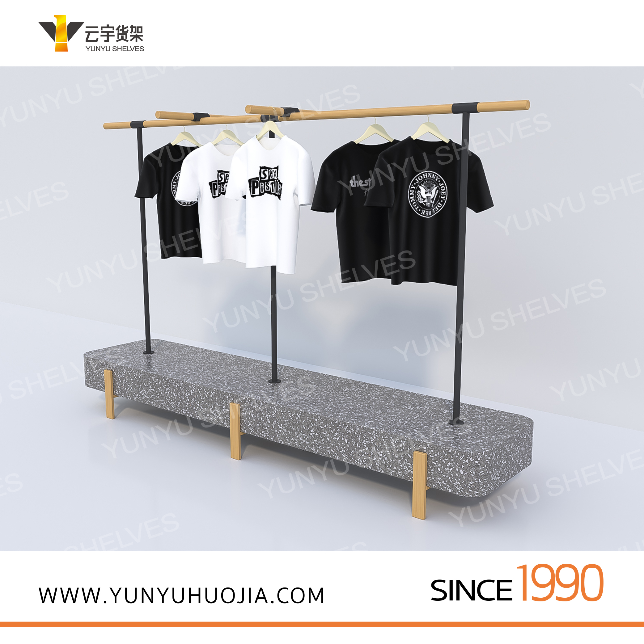 YYE-212 特色专卖店服装架
