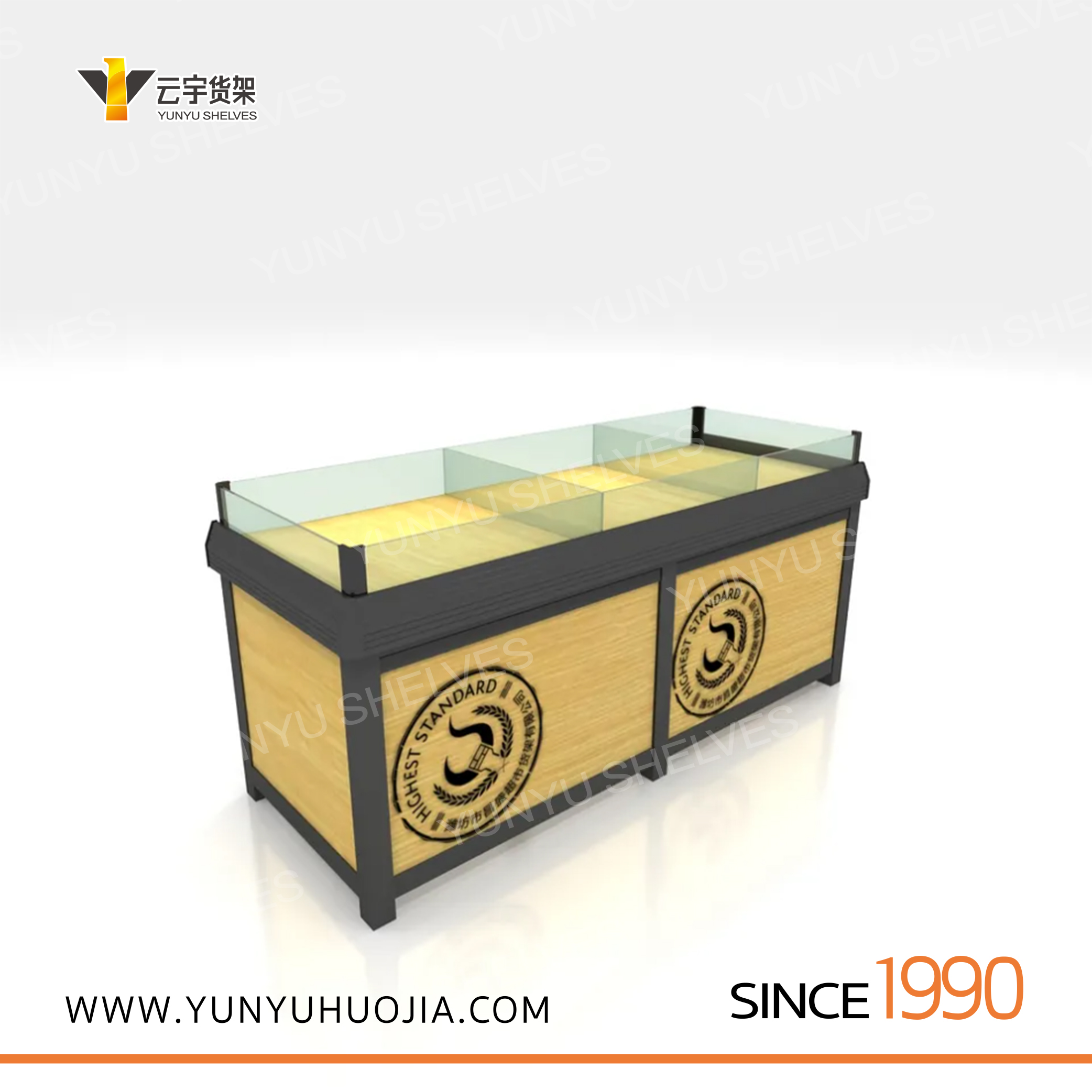 YYD-122 精品超市干货展示架