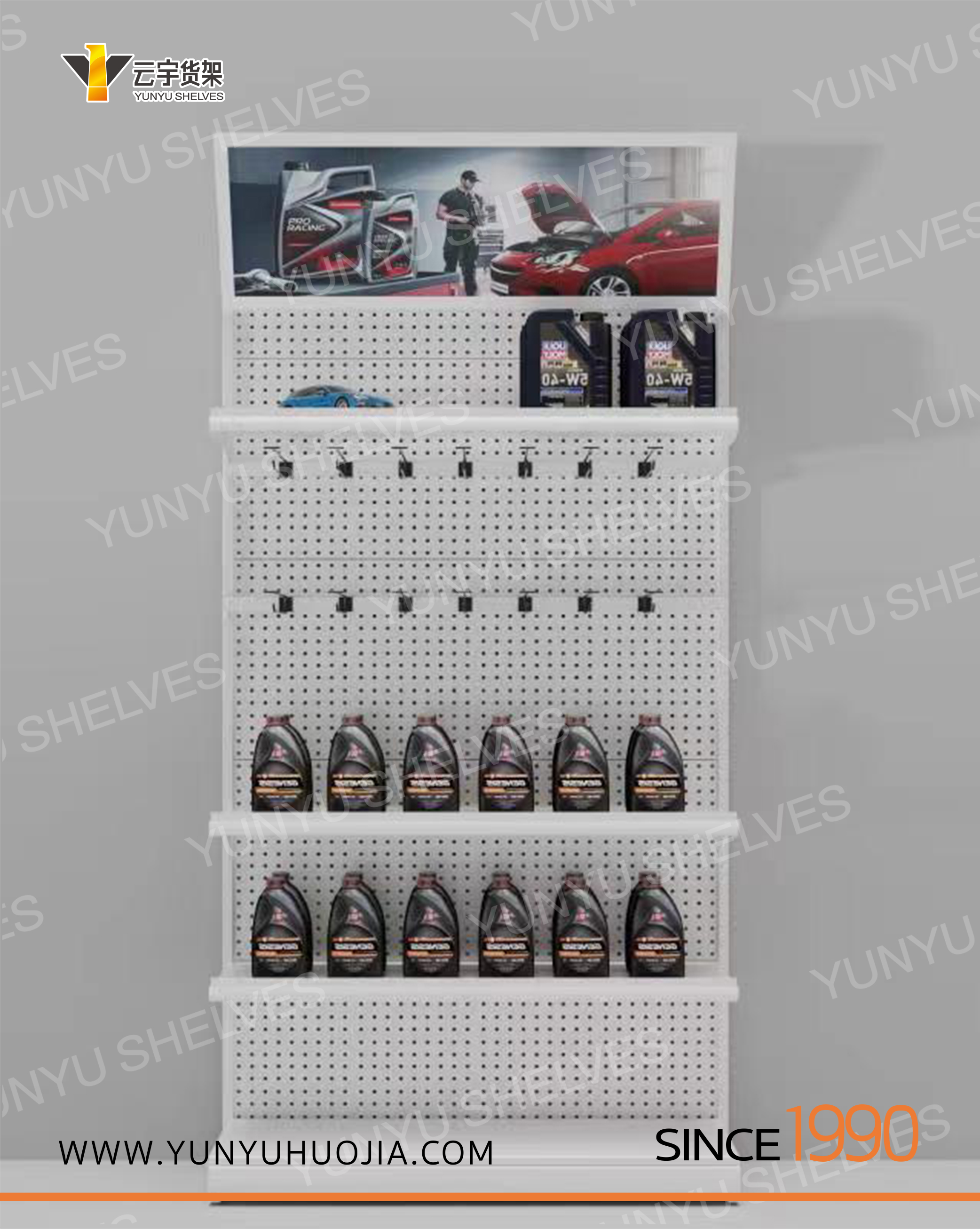 YYI-11 专业汽车机油货架