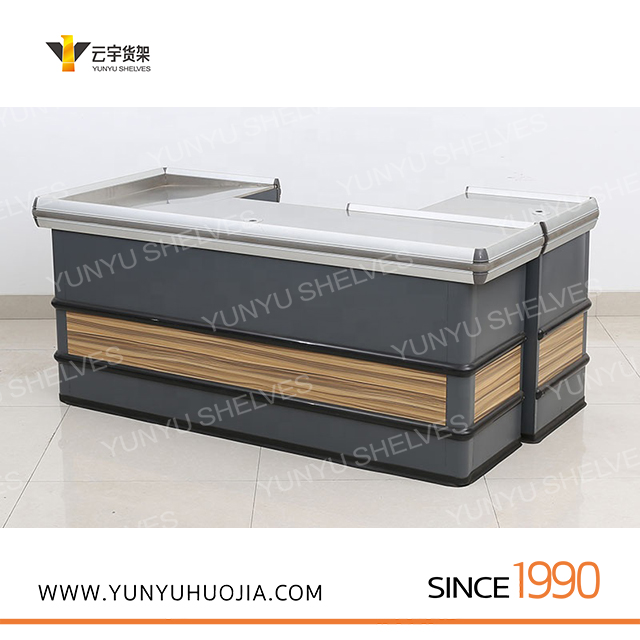 YYK1-003 新款铁木结构超市货架