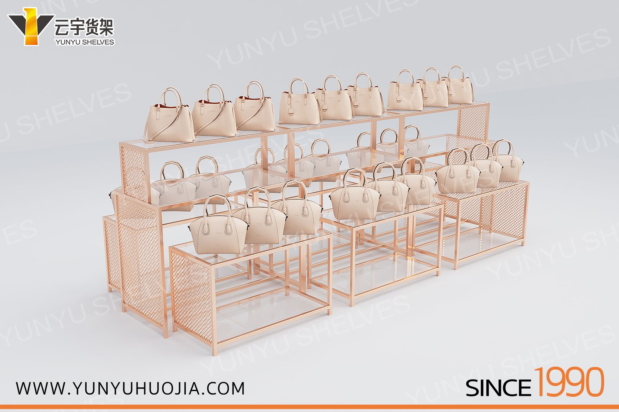 YYE-20​6 精品鞋包展示架