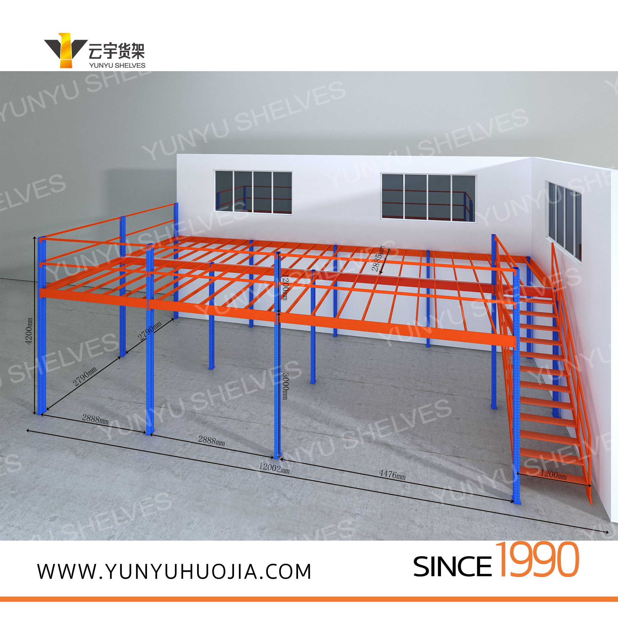 YYB-030 阁楼仓储架