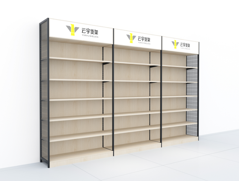 【云宇货架】小空间大作为:单面精品货架如何赋能商超陈列升级?