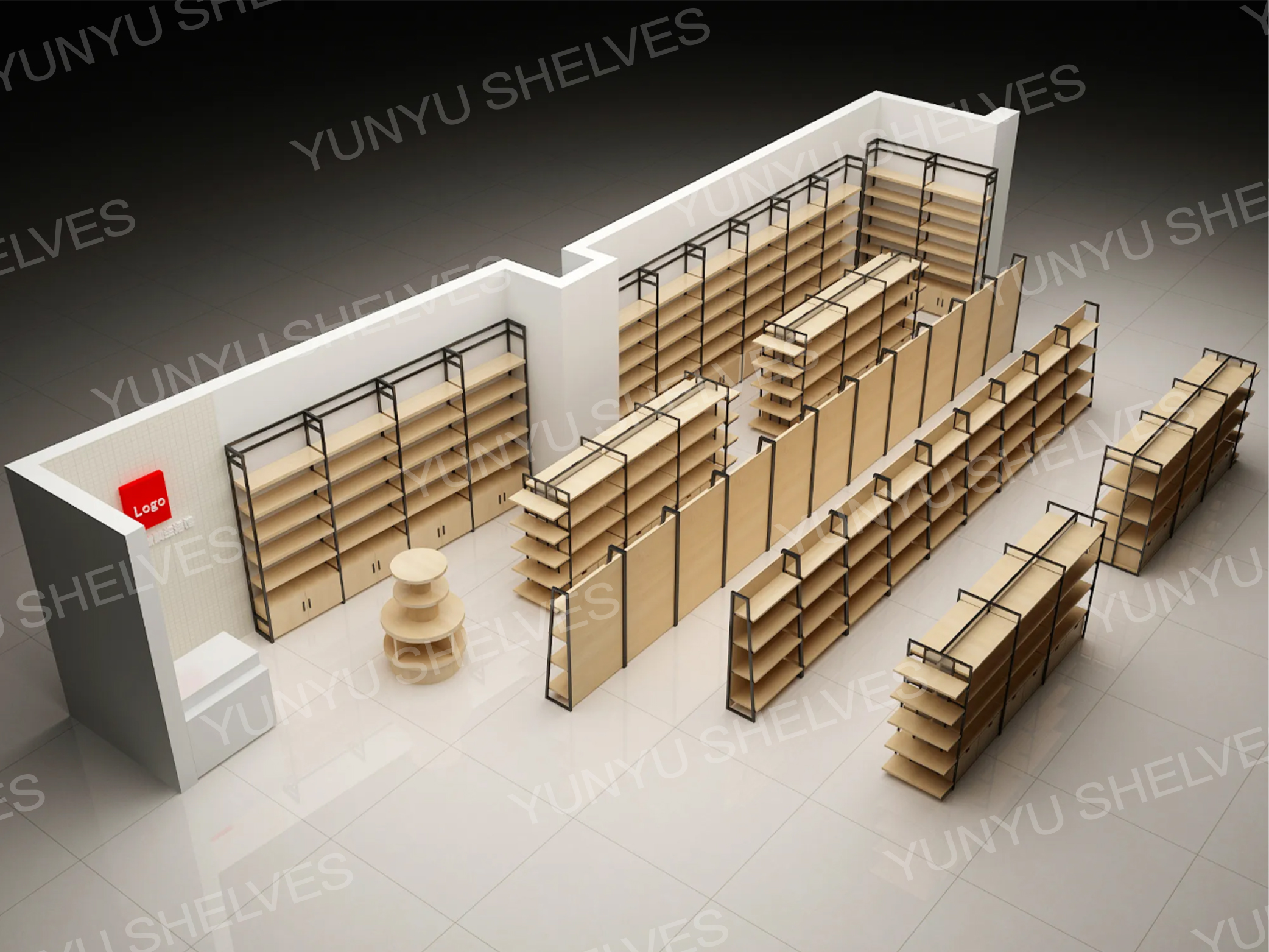 小型店铺如何挑对精品货架？云宇货架的五条黄金法则