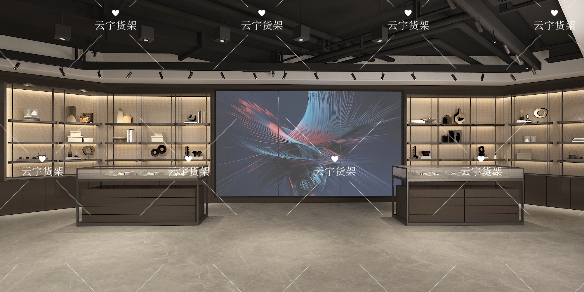 【云宇货架】从陈列到成交：高端珠宝柜如何提升信任感